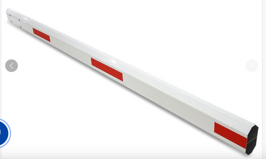 Car Park Barrier Boom Arm 3–6m Extendable Replacement Barrier Arm